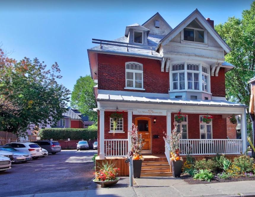 Les Maisons Montcalm Квебек Екстериор снимка