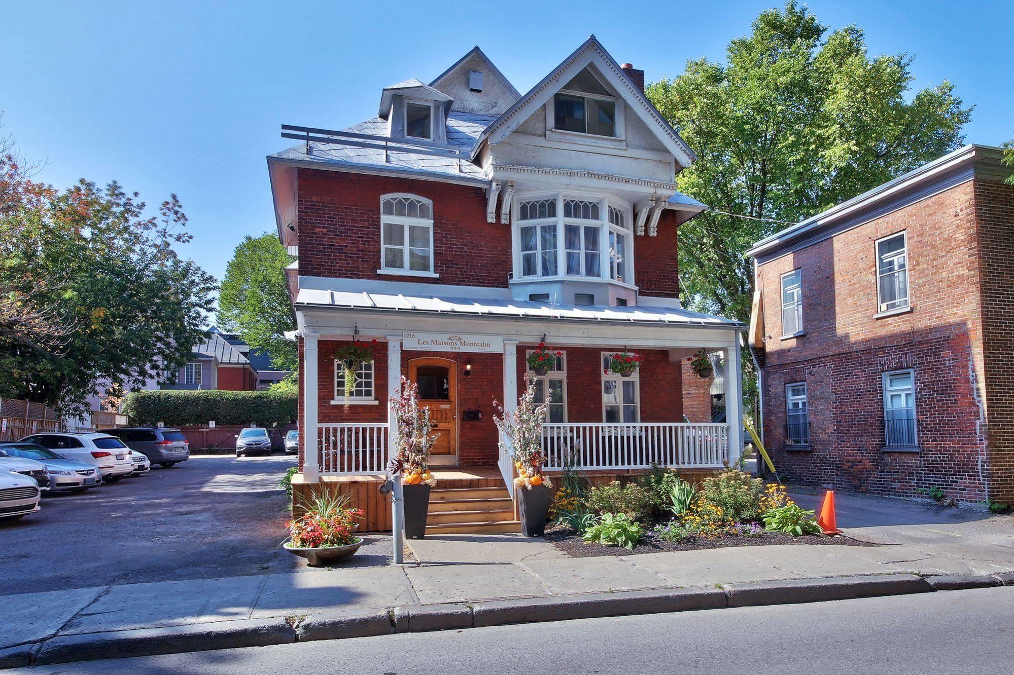Les Maisons Montcalm Квебек Екстериор снимка