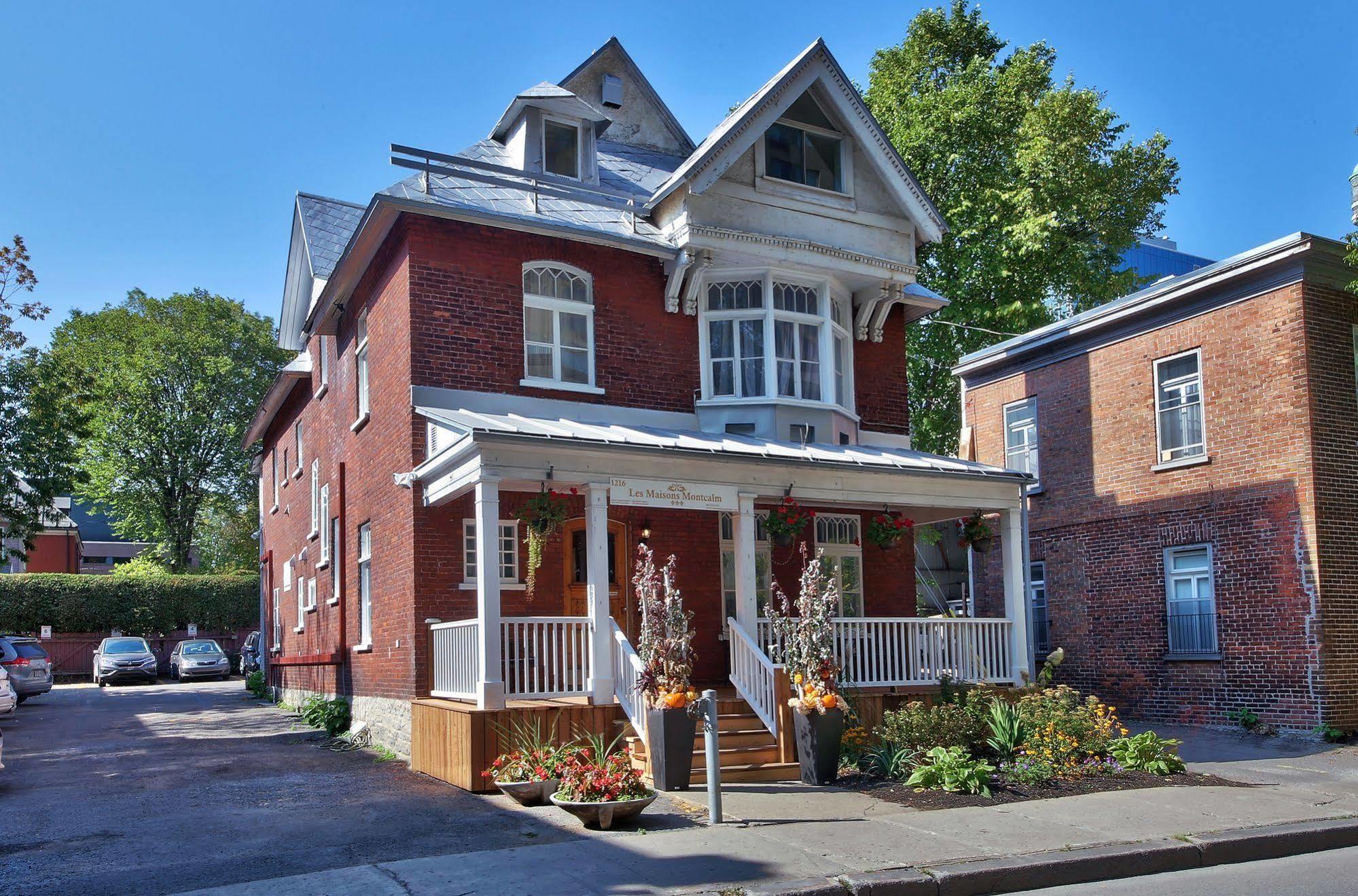 Les Maisons Montcalm Квебек Екстериор снимка